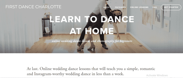 Firstdancecharlotte Learn Wedding Dance Lessons Online