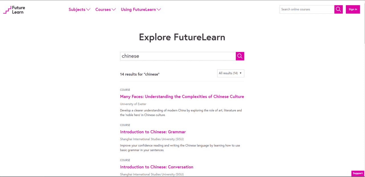 Futurelearn Learn Chinese Lessons Online