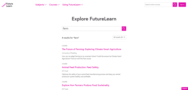 FutureLearn Learn Farm Lessons Online