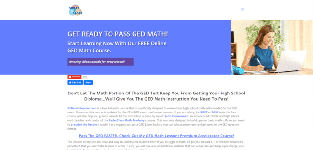 Gedmathlessons Learn GED Math Lessons Online