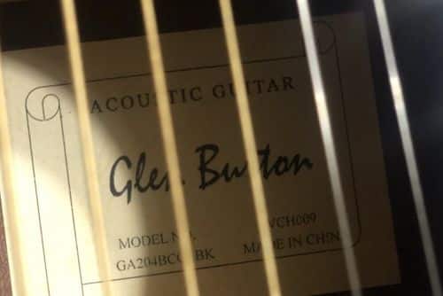 Glen Burton acoustic