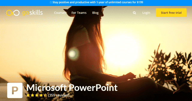 Goskills Learn PowerPoint PPT Lessons Online