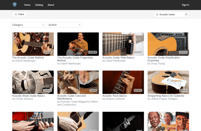 GuitarCast Learn Acoustic Guitar Lessons Online