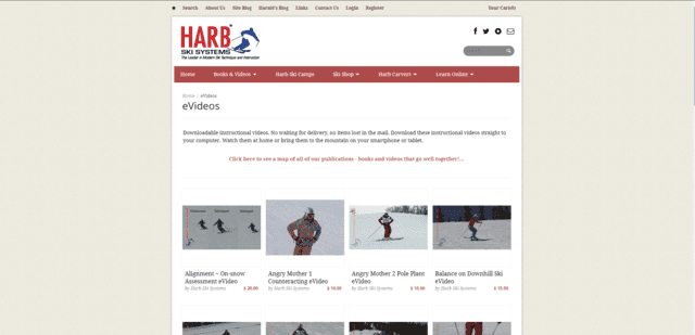 Harbskisystems Learn-ski Lessons Online