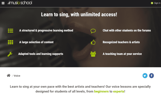 Imusicschool Learn Voice Lessons Online