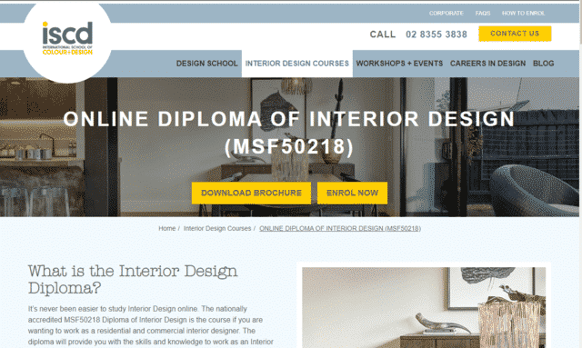 ISCD Learn Interior Design Lessons Online