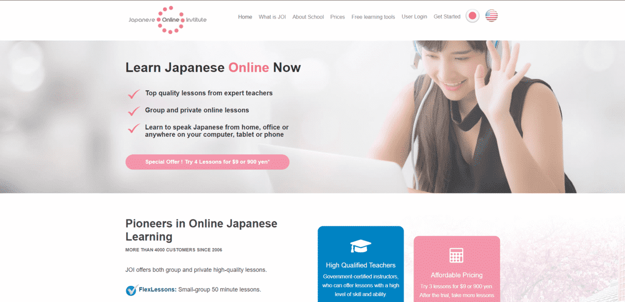 Japonin Learn Japanese Lessons Online