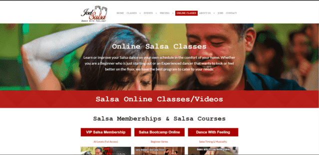 joelsalsa learn salsa lessons online