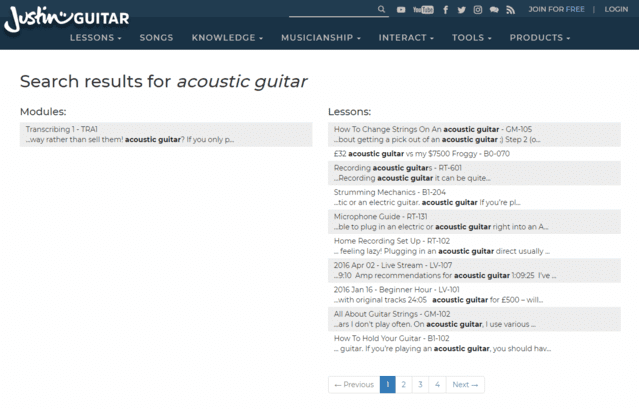 JustinGuitar Learn Acoustic Guitar Lessons Online