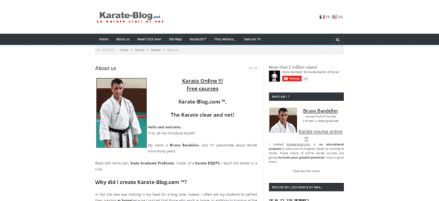 Karateblog Learn Karate Lessons Online