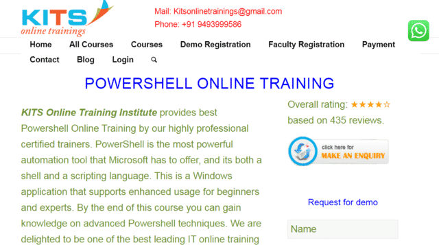 Kitsonlinetrainings Learn Powershell Lessons Online