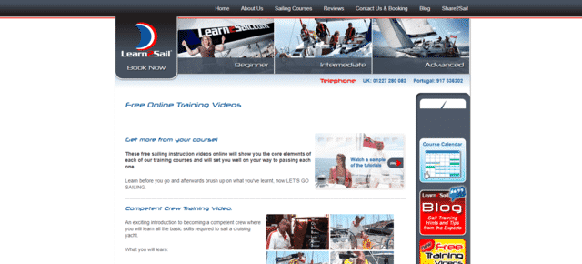 learn2sail learn sailing lessons online