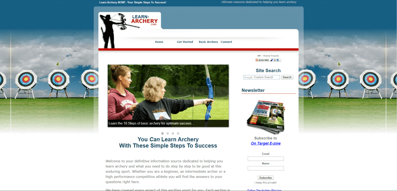 Learnarchery Learn Archey Lessons Online