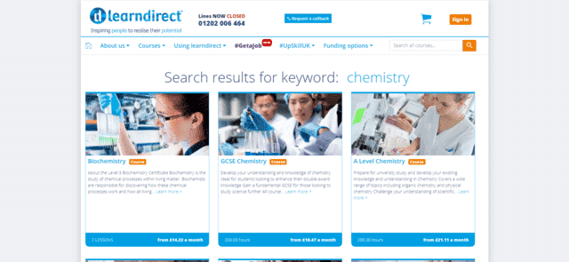 Learndirect Learn Chemistry Lessons Online