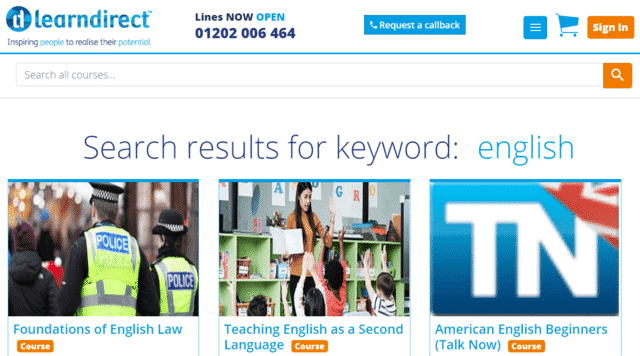 Learndirect Learn English Lessons Online