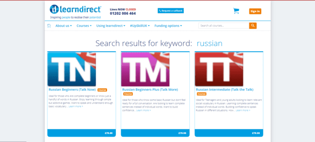 Learndirect Learn Russian Lessons Online