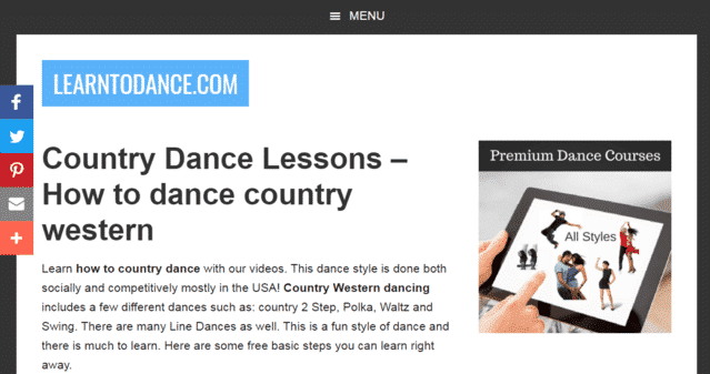 Learntodance Learn Country Dance Lessons Online