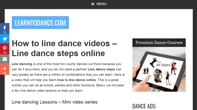 Learntodance Learn Line Dance Lessons Online