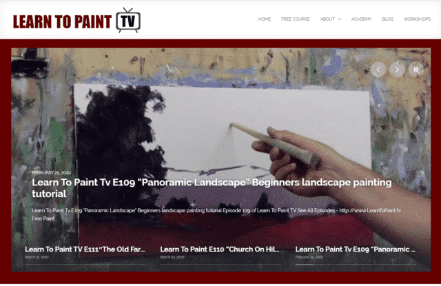 LearnToPaint Learn Painting Lessons Online