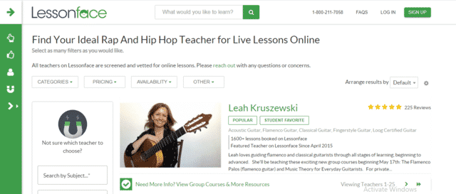 Lessonface Learn Hip Hop Lessons Online