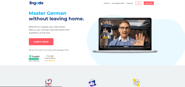 Lingoda Learn German Lessons Online