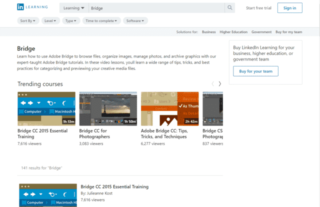 Linkedin Learn Adobe Bridge Lessons Online