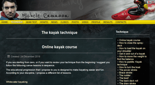 Micheleramazza Learn Kayak Lessons Online