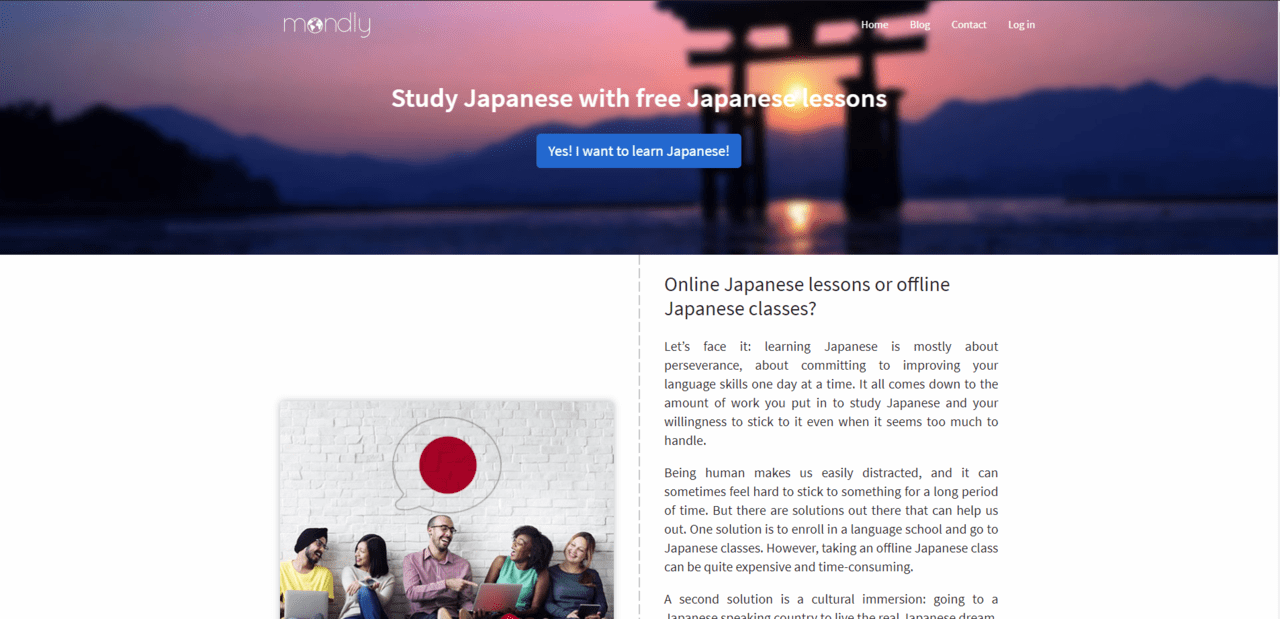 Mondly Learn Japanese Lessons Online