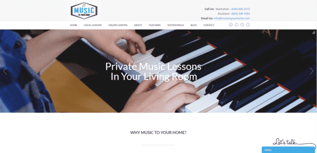 MusicToYourHome Learn Music Lessons Online