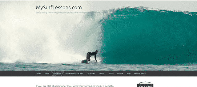 mysurflessonsl learn Surfing lessons online