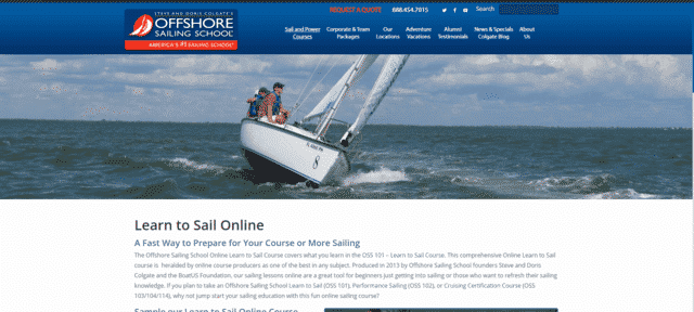 offshoresailing learn karate lessons online