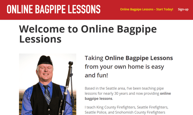 Onlinebagpipelessons Learn Bagpipe Lessons Online