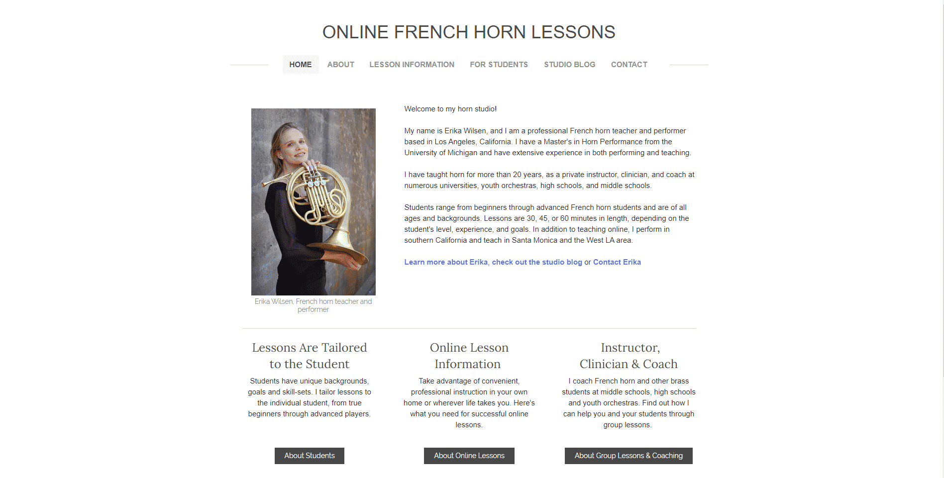 onlinehornlessons French Horn Lessons for Intermediate Online