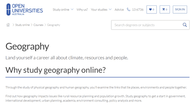 Openuniversities Learn Geography Lessons Online