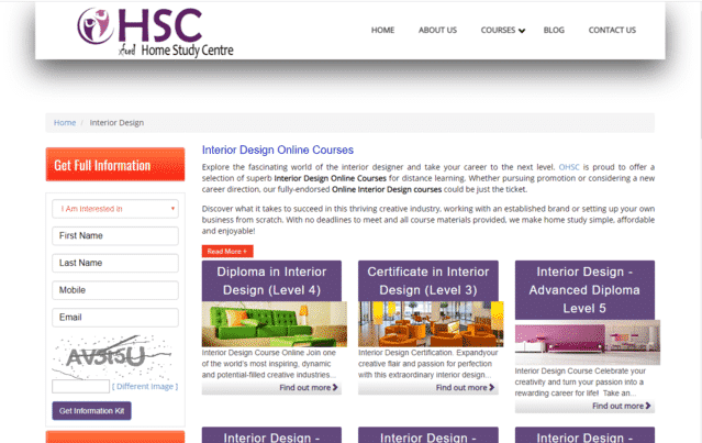 OxfordHomeStudy Learn Interior Design Lessons Online
