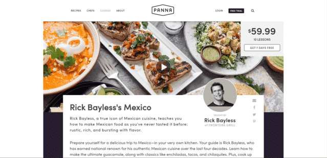 PannaCooking Learn Mexican Cooking Lessons Online