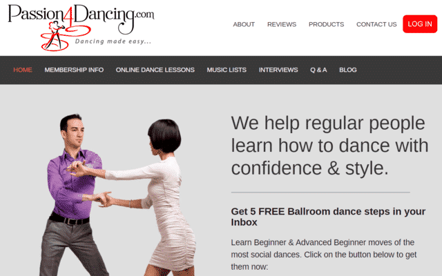 Passion4dancing Learn Ballroom Dance Lessons Online