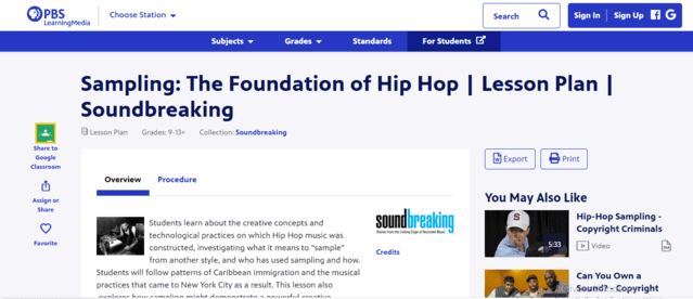 PbslearningmediaLearn Hip Hop Lessons Online