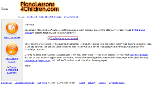 Pianolessons4children Learn Kids Piano Lessons Online