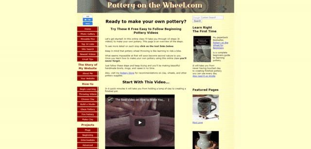 Potteryonthewheel Learn Pottery Lessons Online