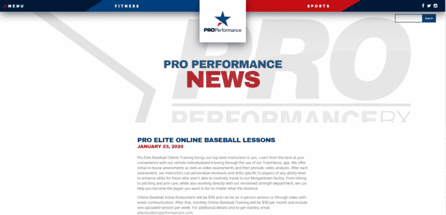 Properformancerx Learn Baseball Lessons Online