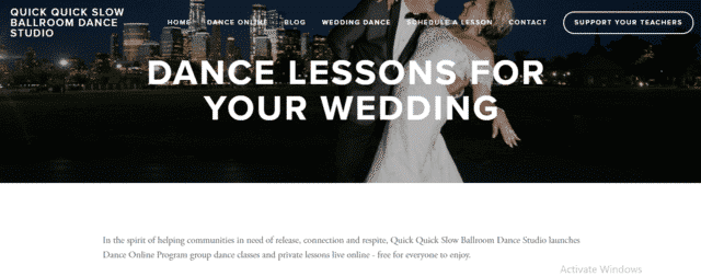 Quickquickslow Learn Wedding Dance Lessons Online