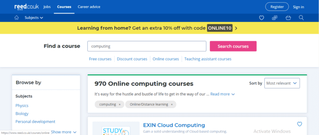 Reed Learn Computing Lessons Online