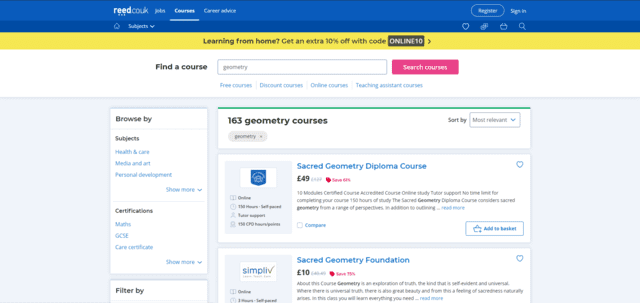 Reed Learn Geometry Lessons Online