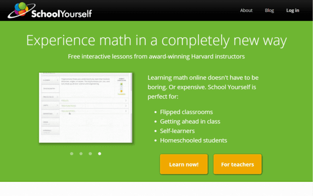 SchoolYourself Learn Maths Lessons Online