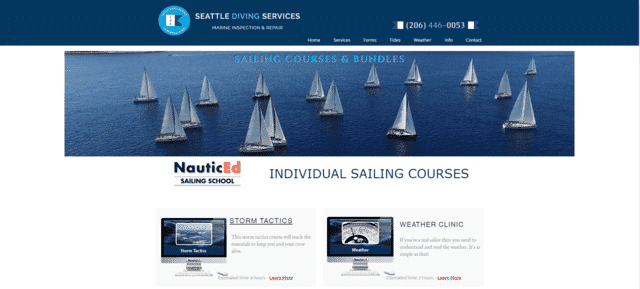 seattledivingservice learn sailing lessons online