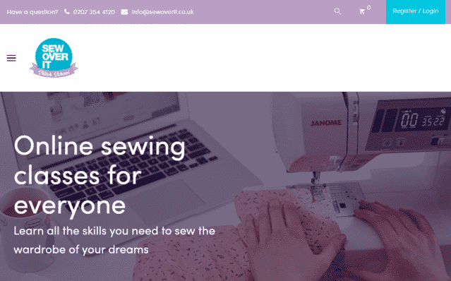 SewOverItStitchSchool Learn Sewing Lessons Online