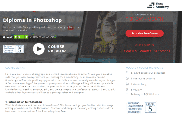 Shawacademy Learn Photoshop Lessons Online