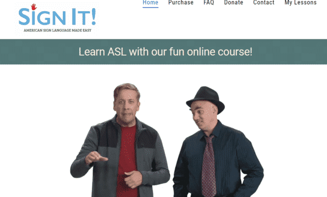 Signitasl Learn Sign Language Lessons Online