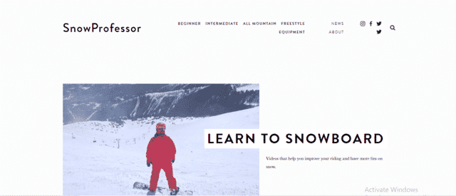 Snowprofessor Learn Snowboarding Lessons Online